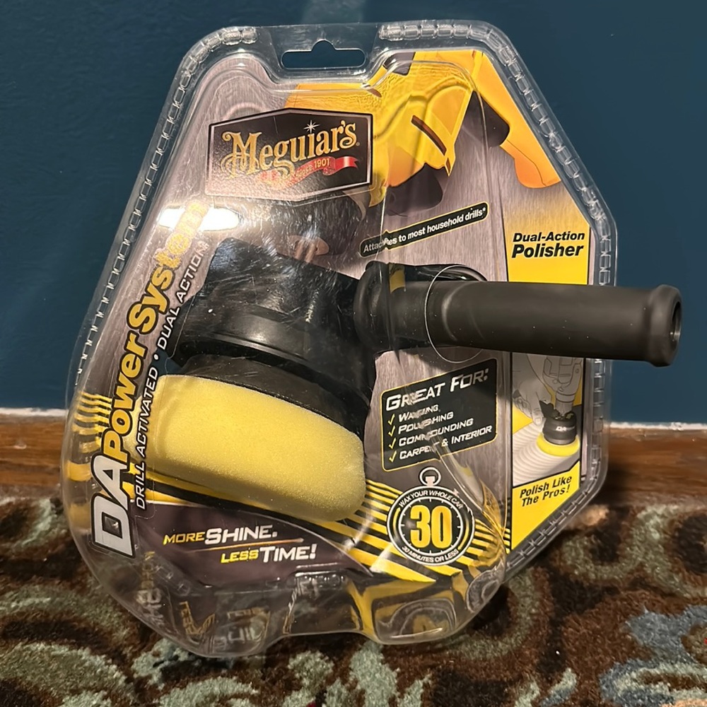 Meguiar’s Drill Activated Dual Action Polisher